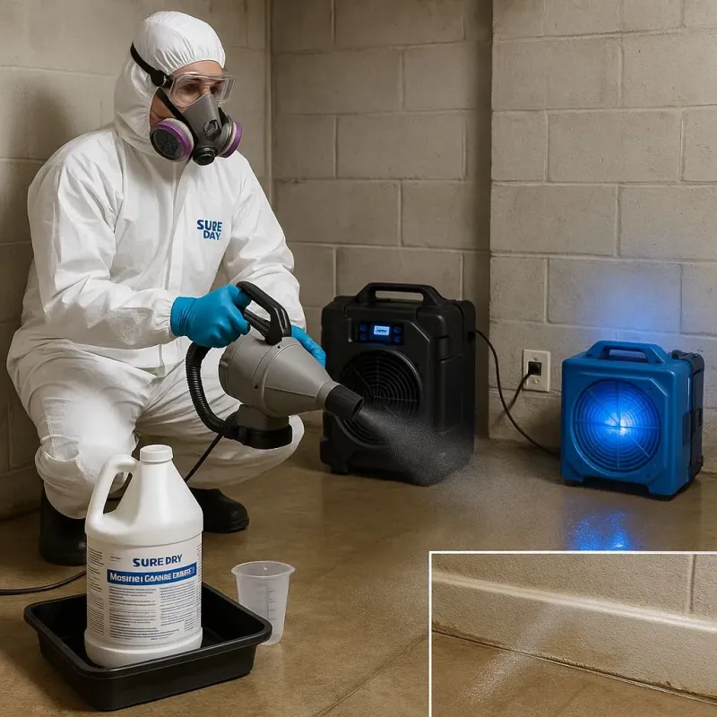 Sanitization and Odor Removal process in Lake Wissota, WI