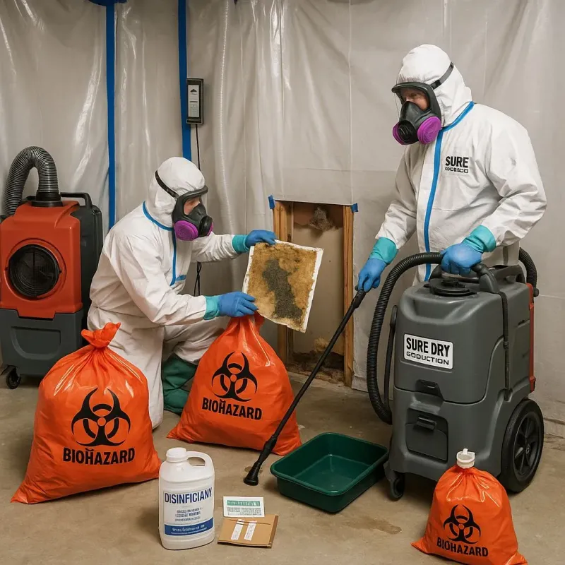 Contaminated Water Handling Protocols process in Lake Wissota, WI